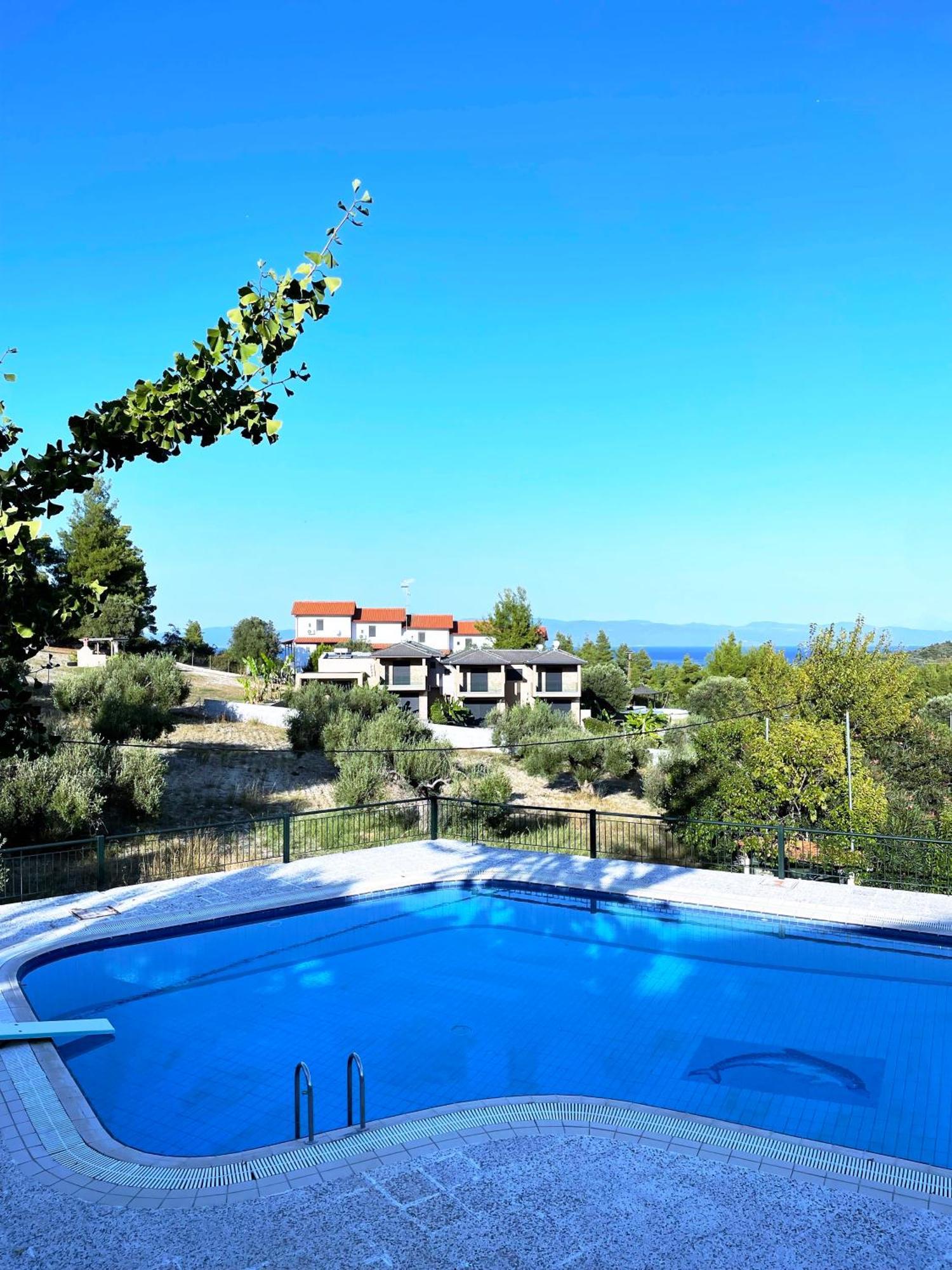 Mikael Pool Villa Paliouri Exterior photo