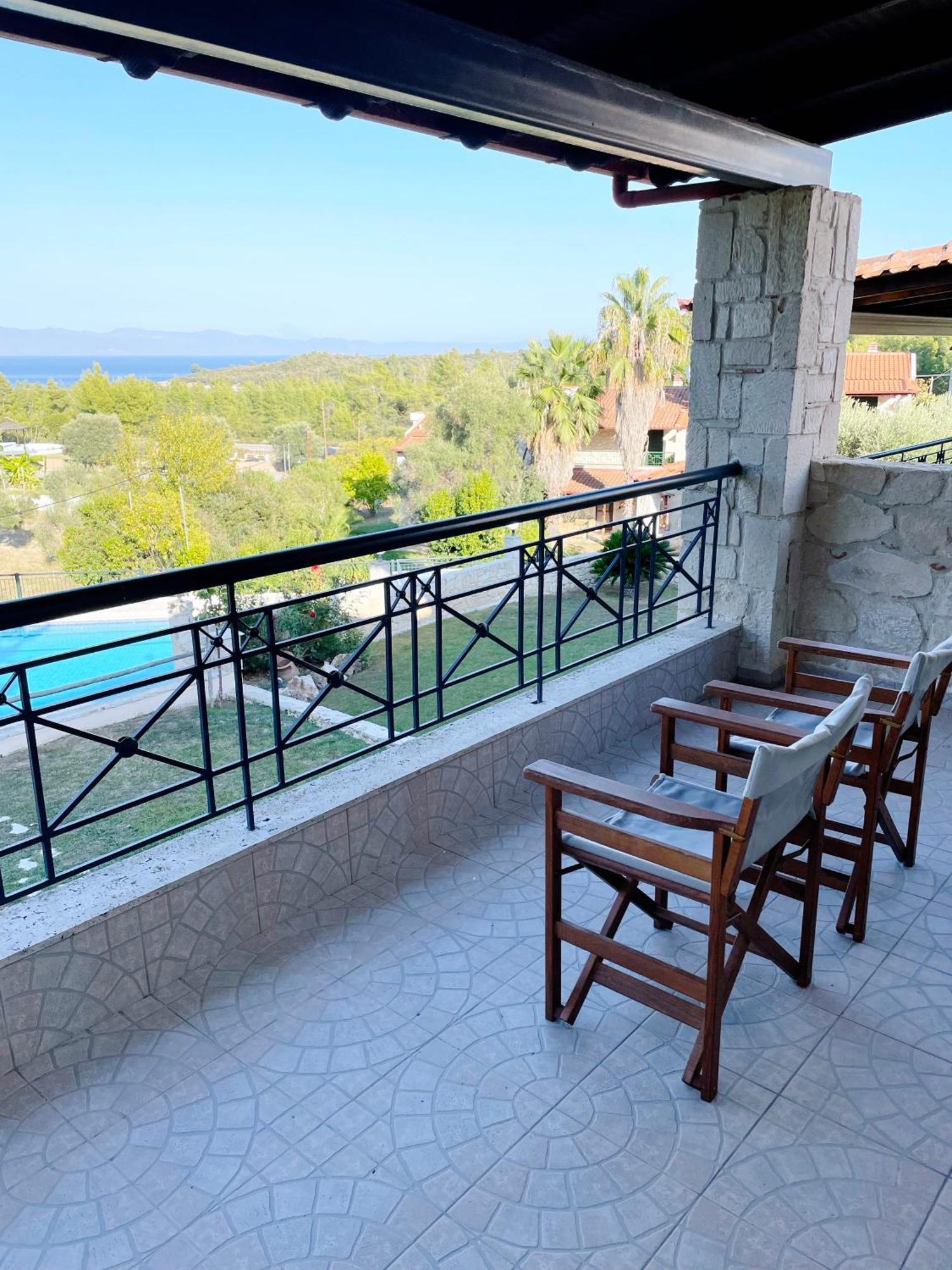 Mikael Pool Villa Paliouri Exterior photo