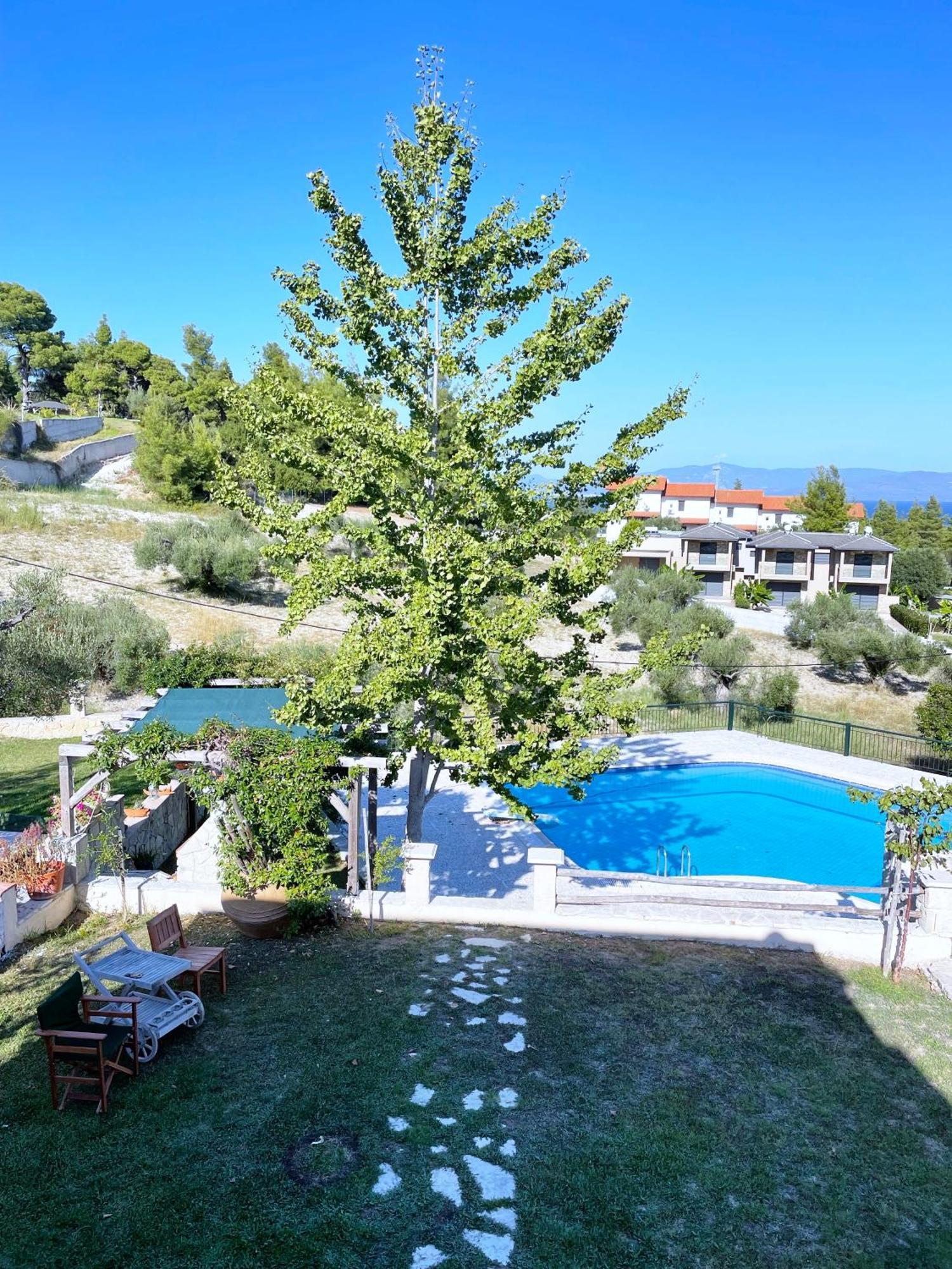 Mikael Pool Villa Paliouri Exterior photo