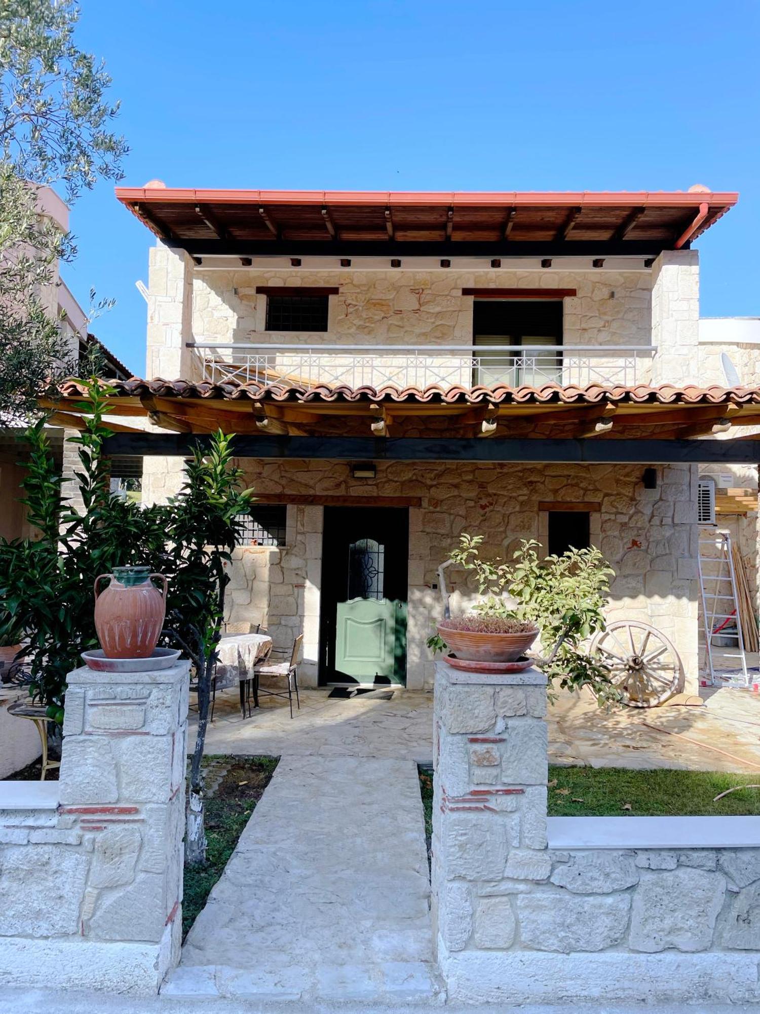 Mikael Pool Villa Paliouri Exterior photo