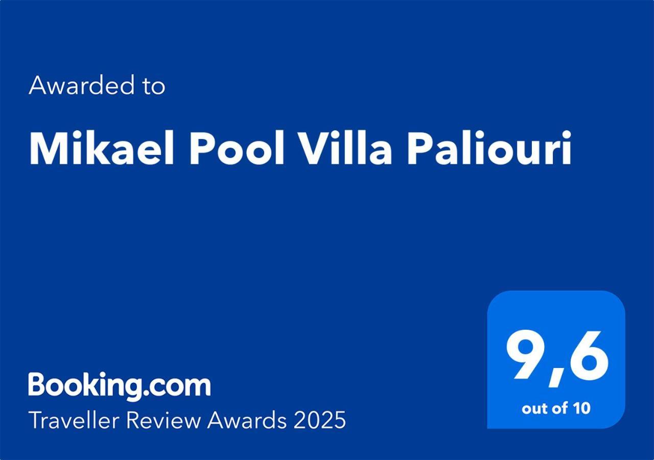 Mikael Pool Villa Paliouri Exterior photo